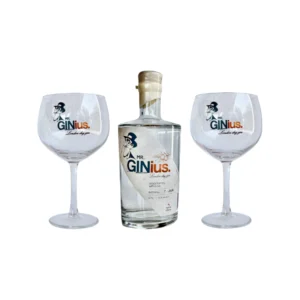 Mr.GINius – Poklon koji ostaje zapamćen (gin + 2 čaše)