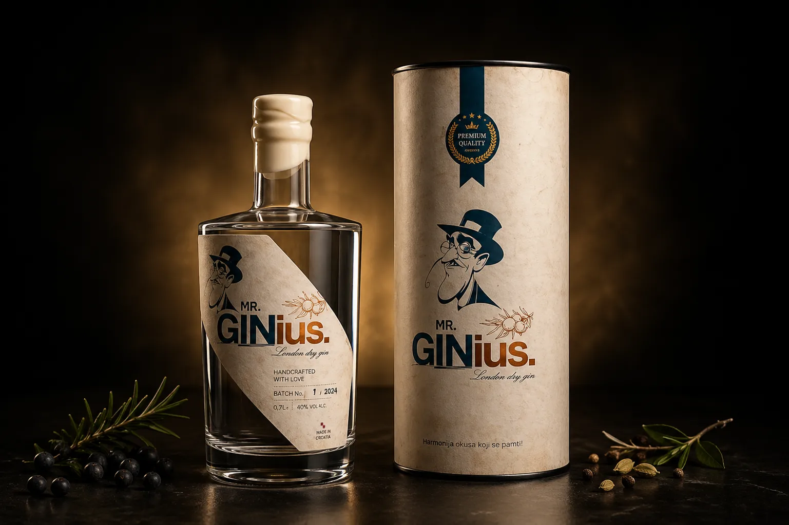 Mr.GINius – Poklon bez razmišljanja (0,7l u kutiji)